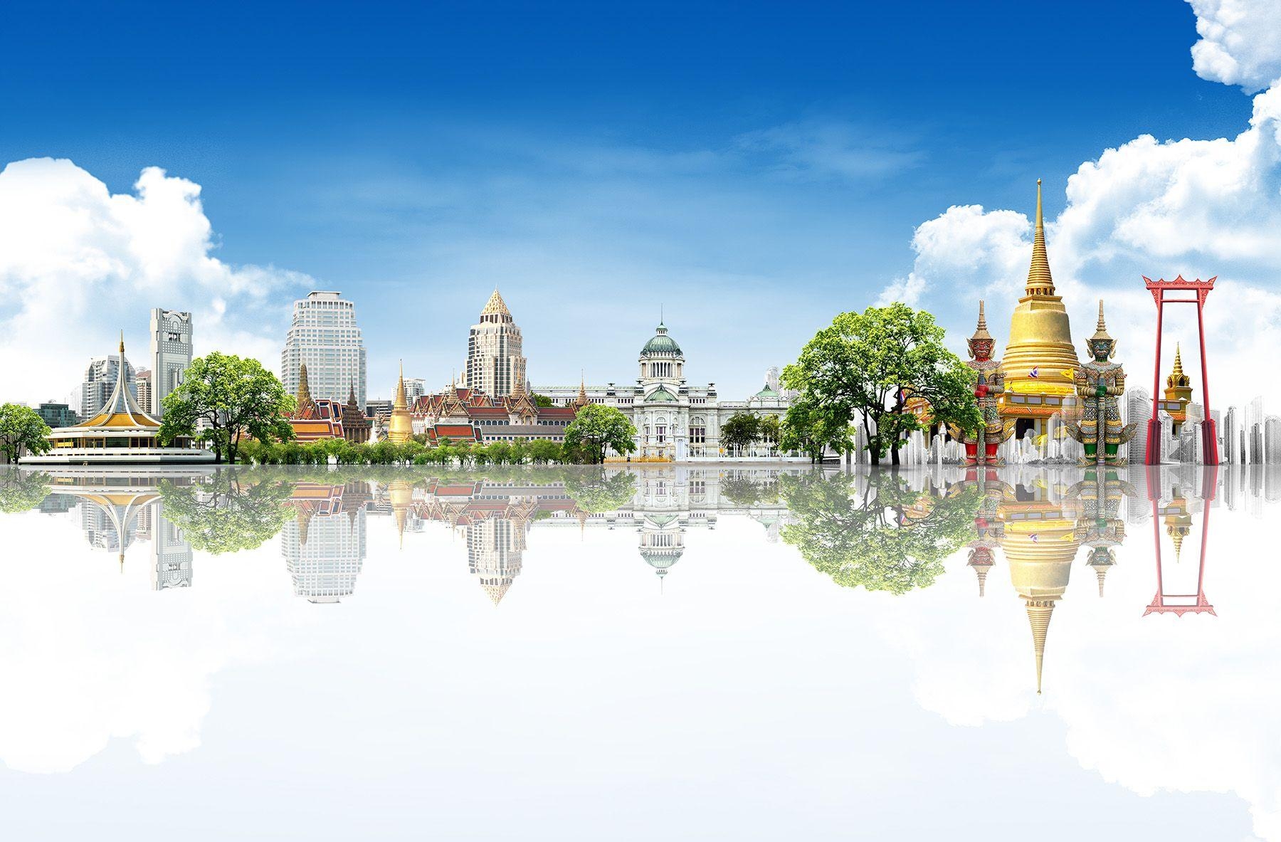 Thai Hintergrundbild, HD, Traditionell, Kultur, Reisen, 1800x1190 HD Desktop