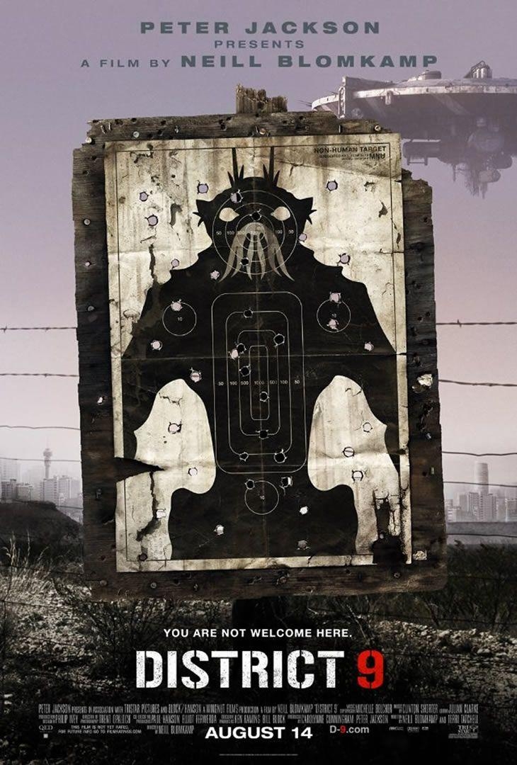 District 9, Film, Poster, Science-Fiction, Alien, 730x1080 HD Handy