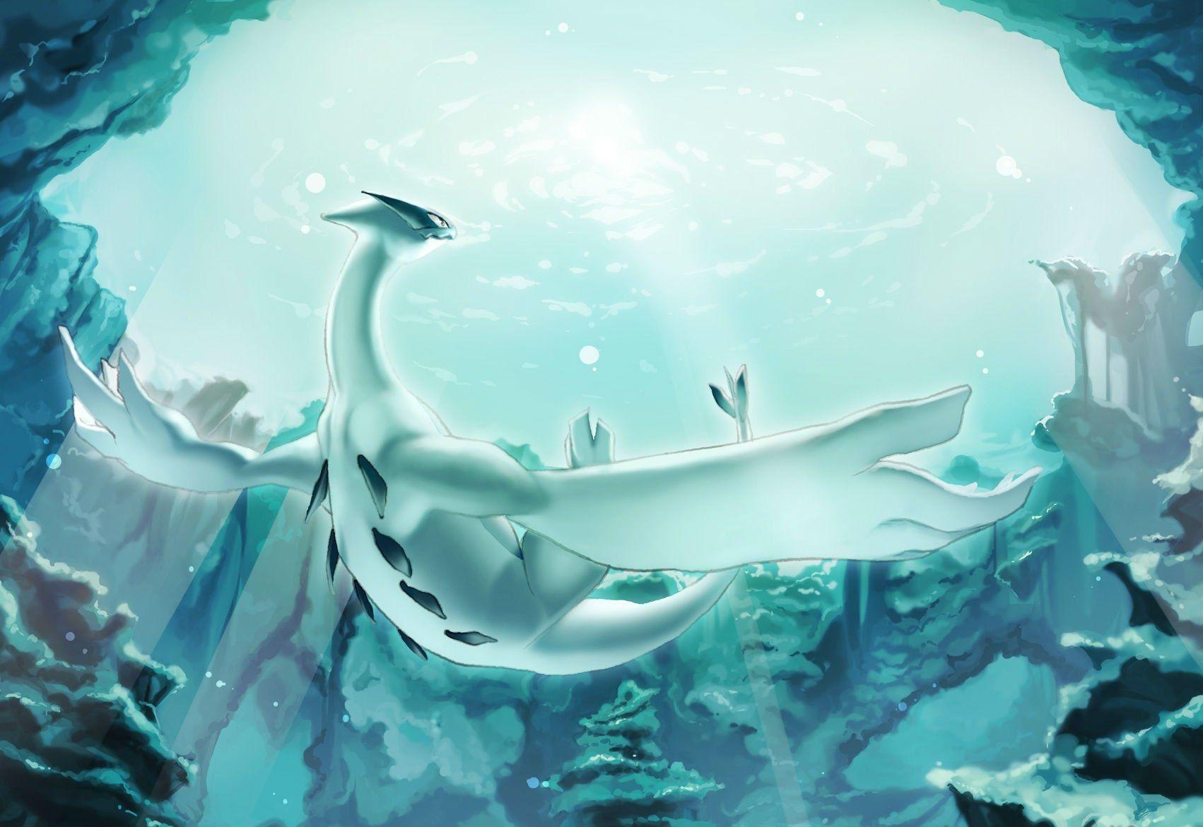 Lugia, Pokémon, HD Bild, Anime, Hintergrund, 1710x1180 HD Desktop