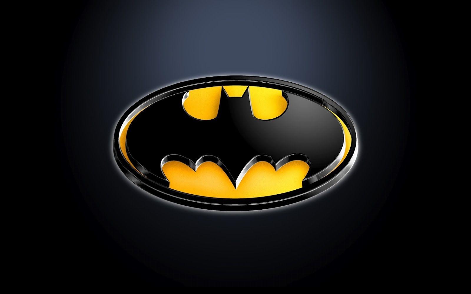 Batman Logo, Film, HD, Wallpaper, Iconisch, 1600x1000 HD Desktop