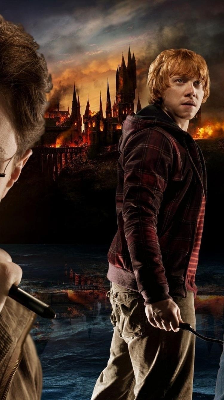 Ron Weasley, Hogwarts, Abenteuer, Freundschaft, Magie, 750x1340 HD Handy