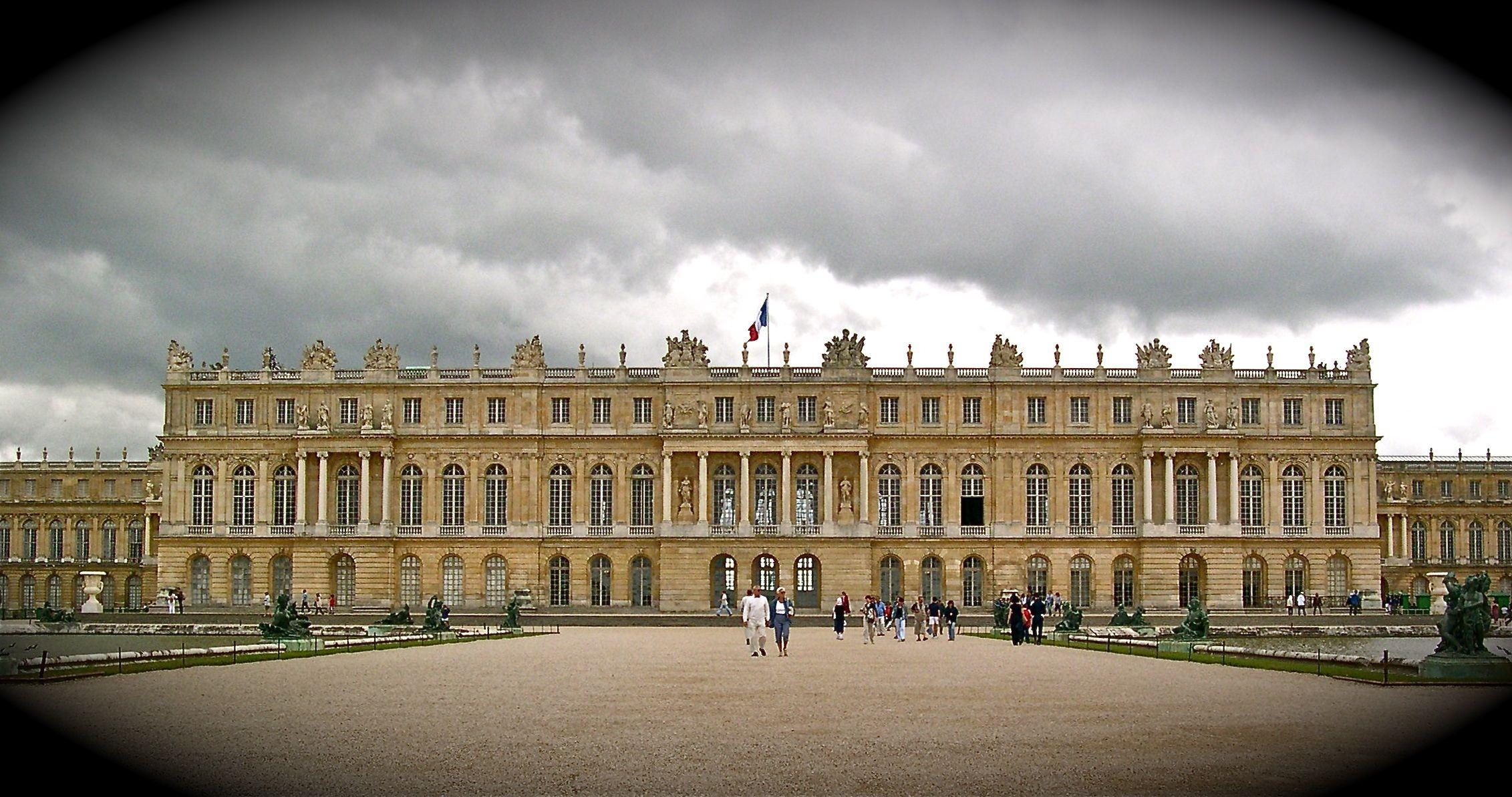 Versailles Palast, HD Hintergrund, Frankreich, Barockkunst, Historisch, 2270x1200 HD Desktop