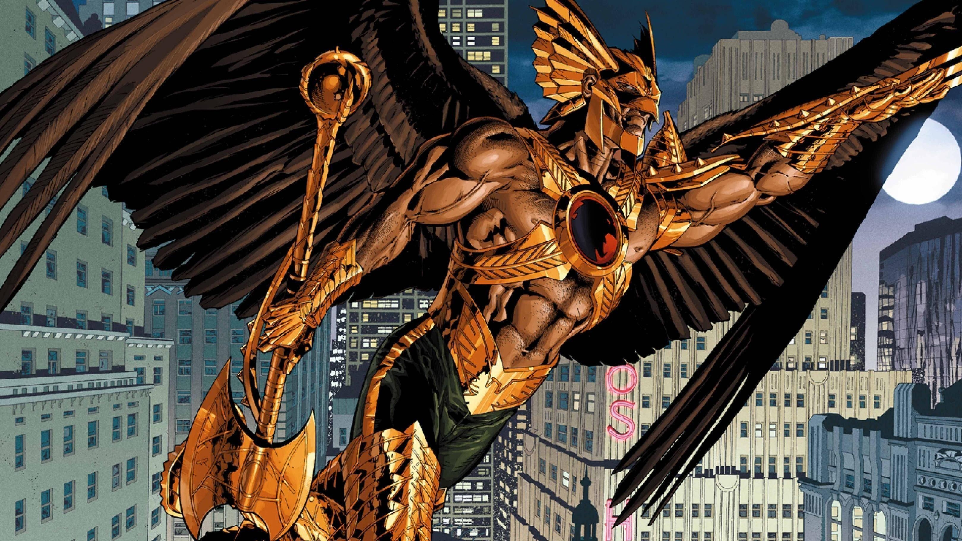 Hawkman, Superheld, Hintergrund, Comic, HD, 3240x1830 HD Desktop