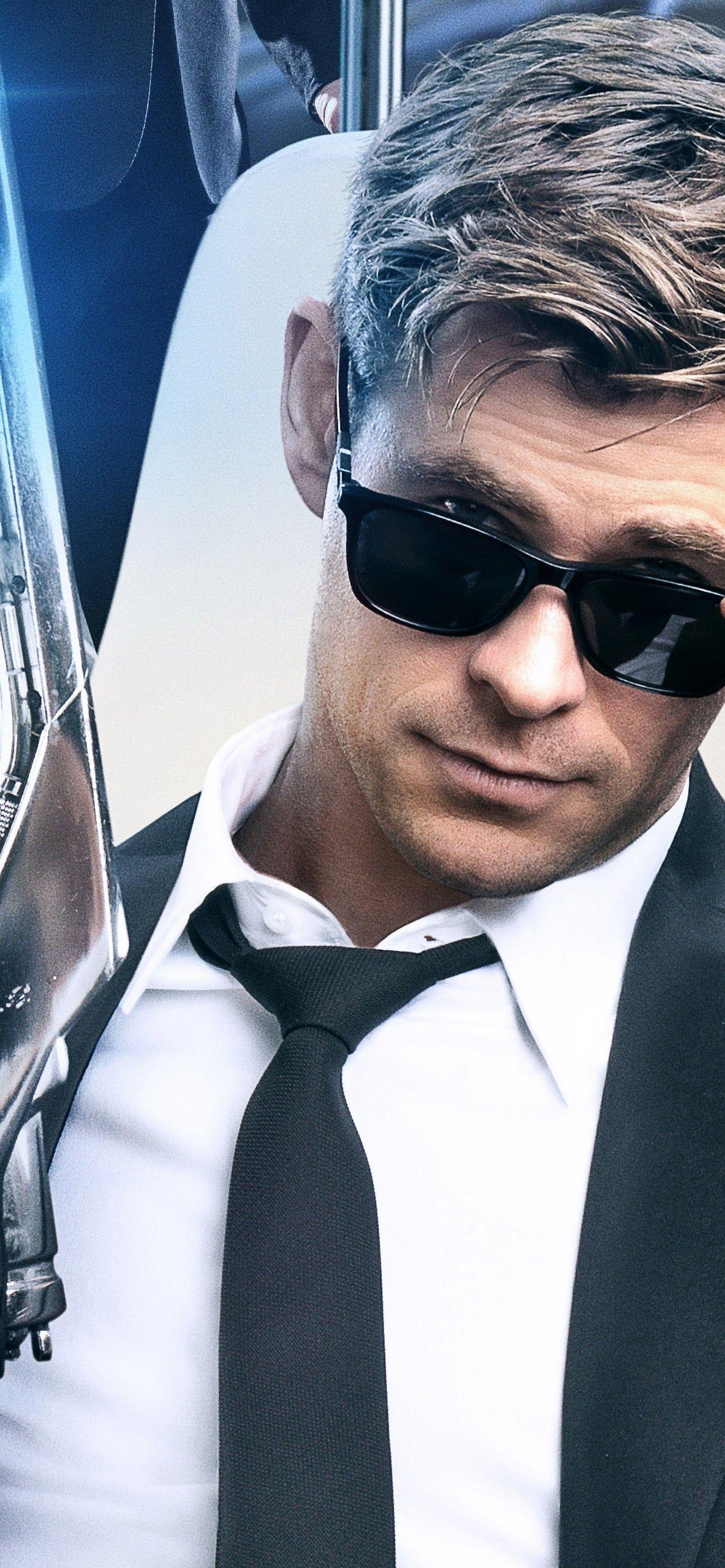 Men In Black, Agent H, Chris Hemsworth, 4K, Film, 1250x2690 HD Handy