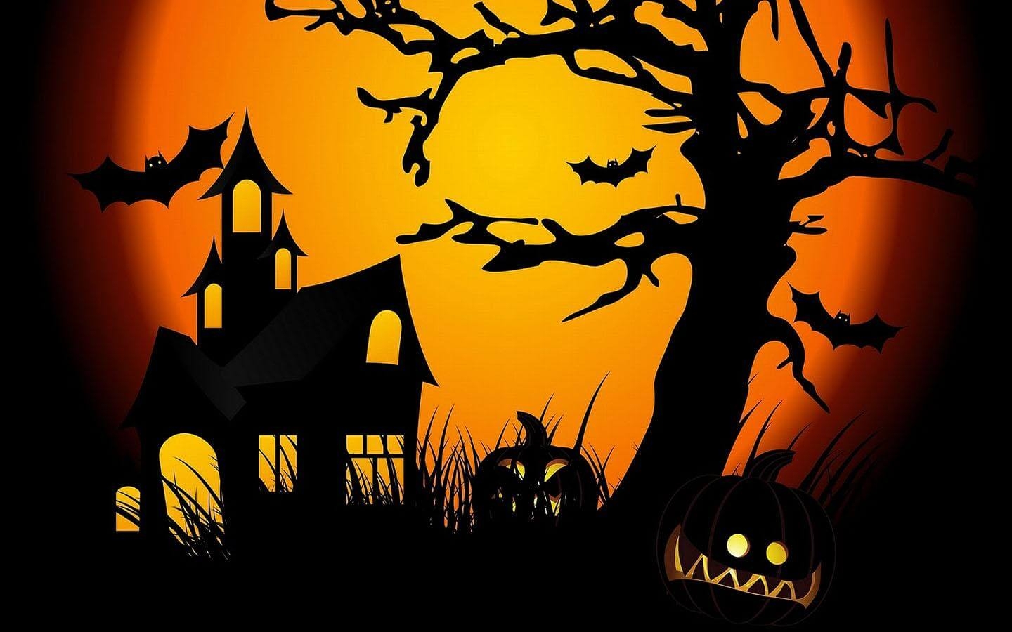 Kostenloses Halloween, Hintergrund, Gruselig, Feierlich, Download, 1440x900 HD Desktop