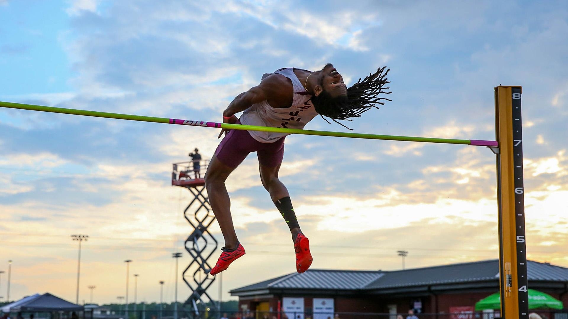 Tequan Claitt, Hochsprung, Kentucky Universität, Leichtathletik, Sport, 1920x1080 Full HD Desktop