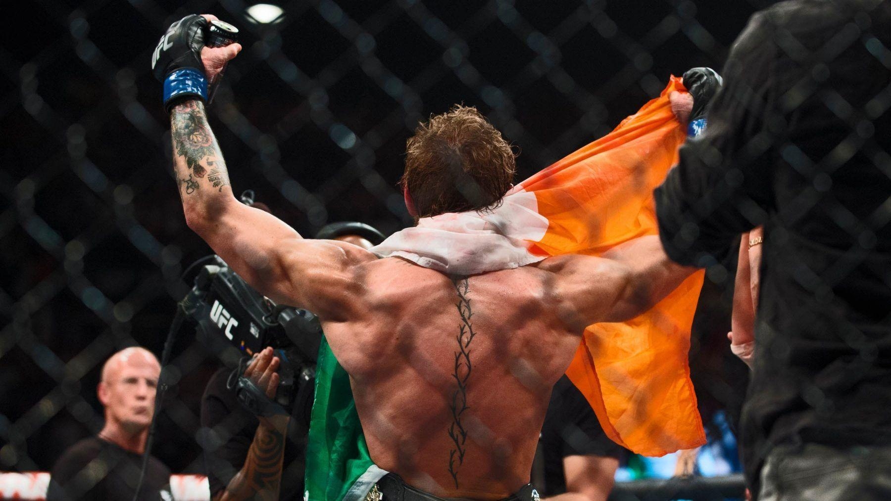 Conor McGregor, HD, Kämpfer, Mixed Martial Arts, Sportler, 1800x1020 HD Desktop