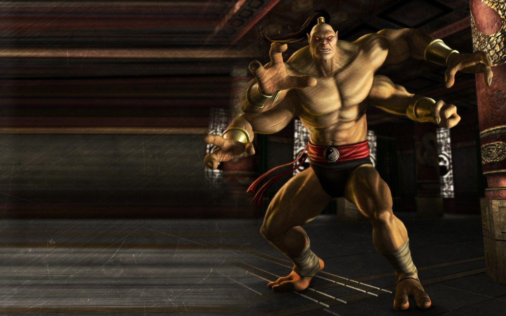 Goro, Mortal Kombat, Spiele, Hintergrund, Fan, 1680x1050 HD Desktop