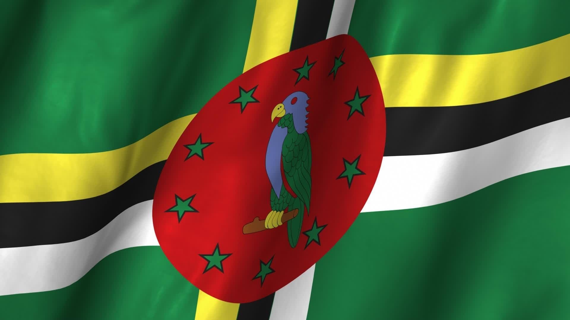 Dominica Flagge, Hintergrund, Patriotisch, Karibik, HD, 1920x1080 Full HD Desktop