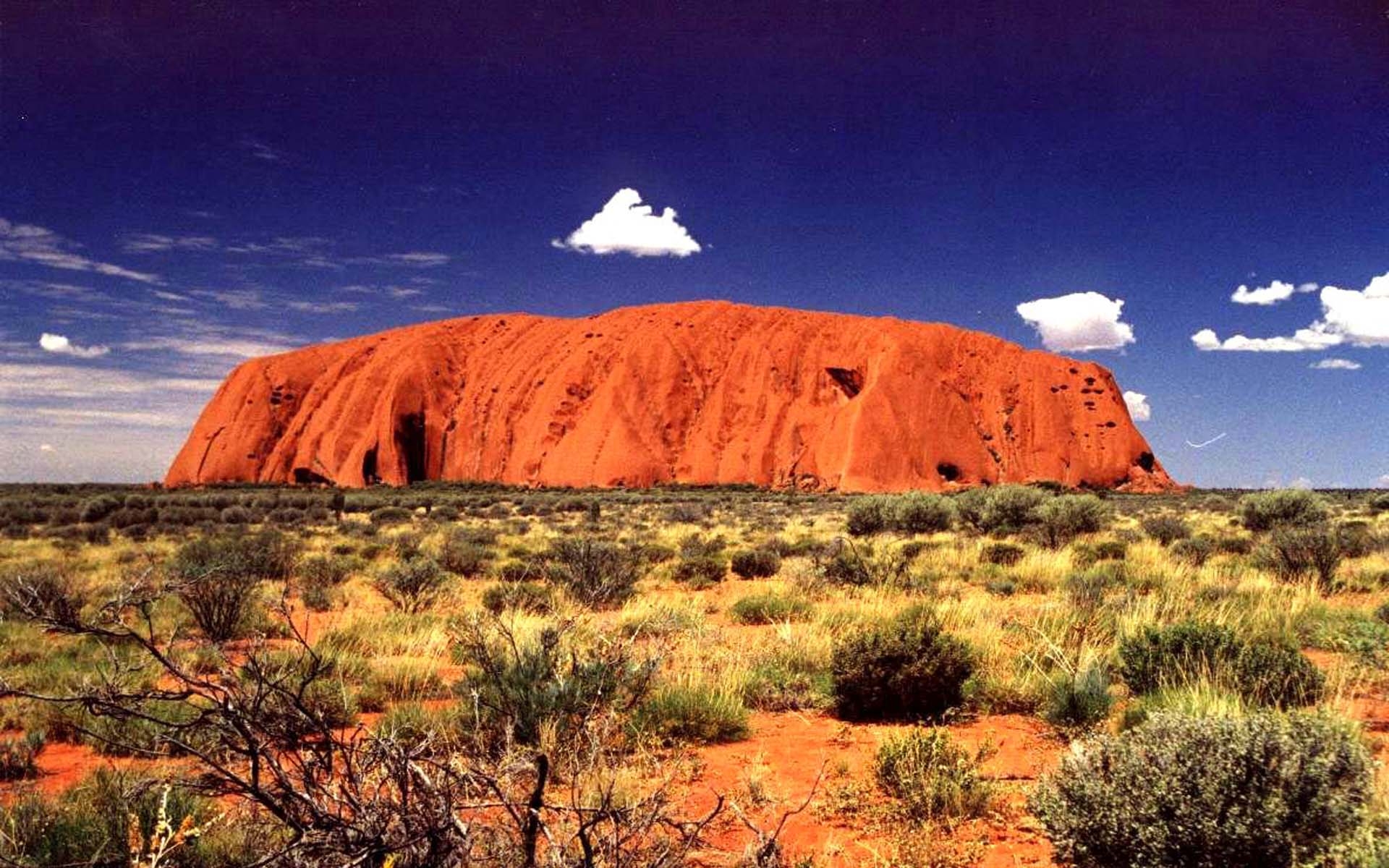 Uluru, Landschaft, Australische Wildnis, Natur, Reisen, 1920x1200 HD Desktop