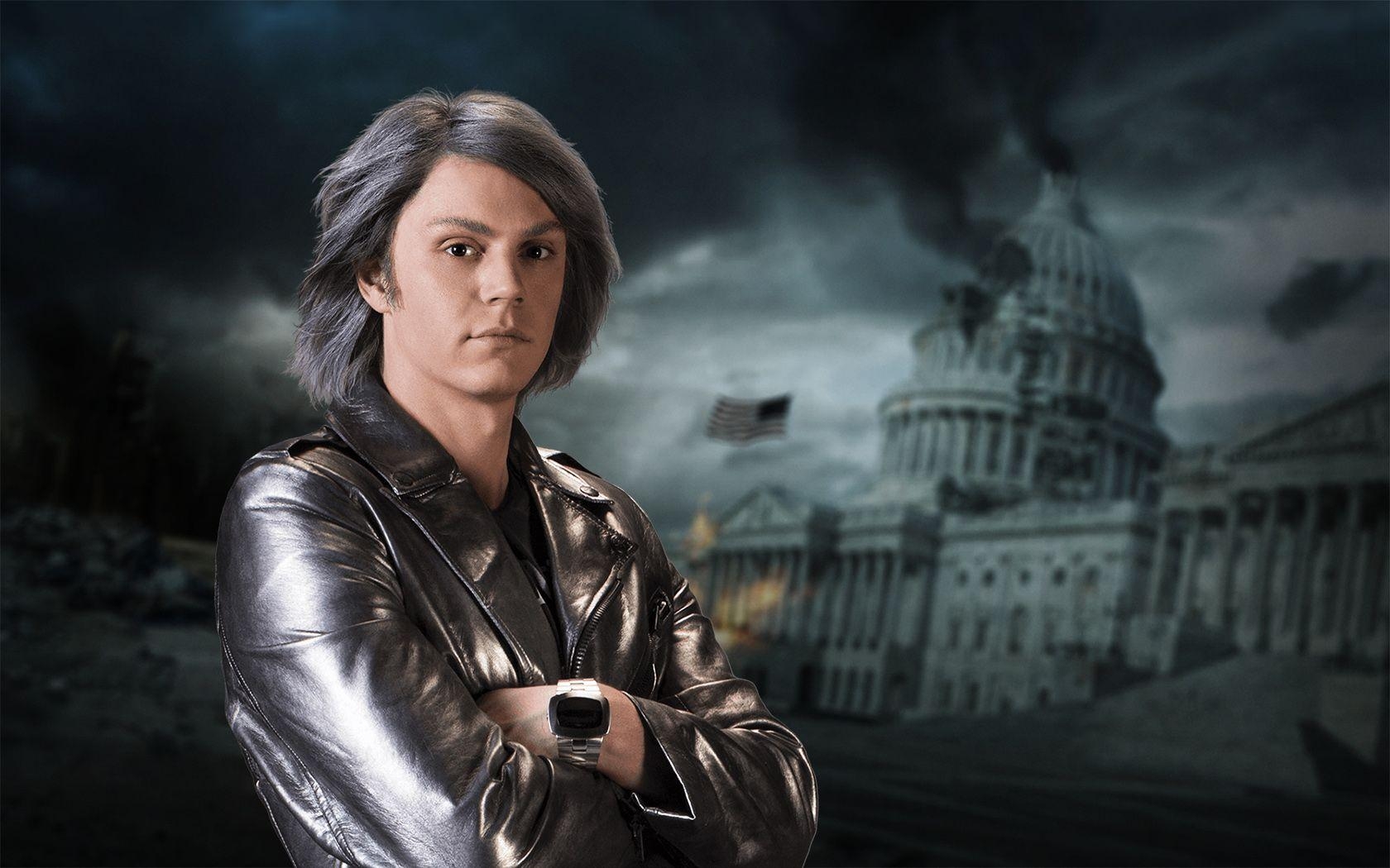 Quicksilver, Marvel-Comics, Evan Peters, X-Men, Wanddekor, 1680x1050 HD Desktop