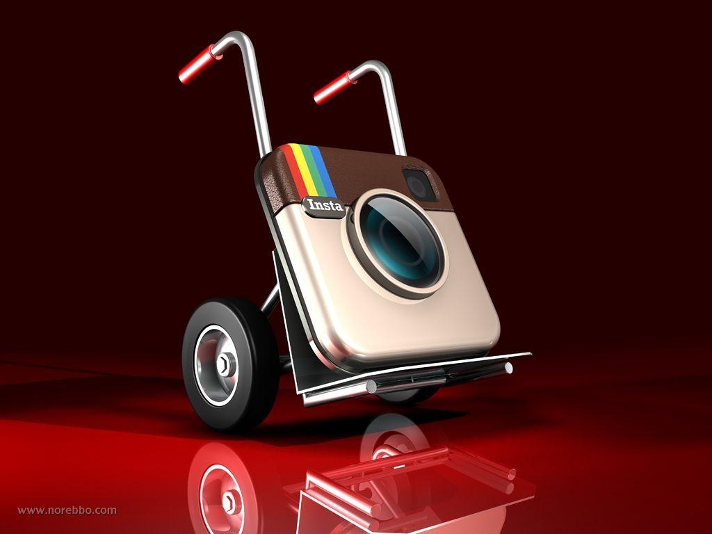 Instagram Logo, Modern, Social, Interaktion, 1030x770 HD Desktop