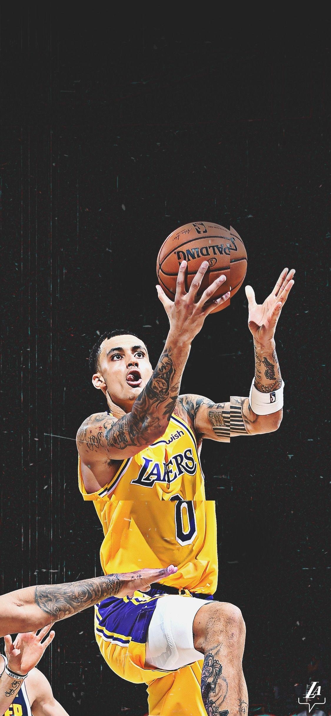 Lakers, Basketball, Los Angeles, NBA, Hintergrund, 1130x2440 HD Handy