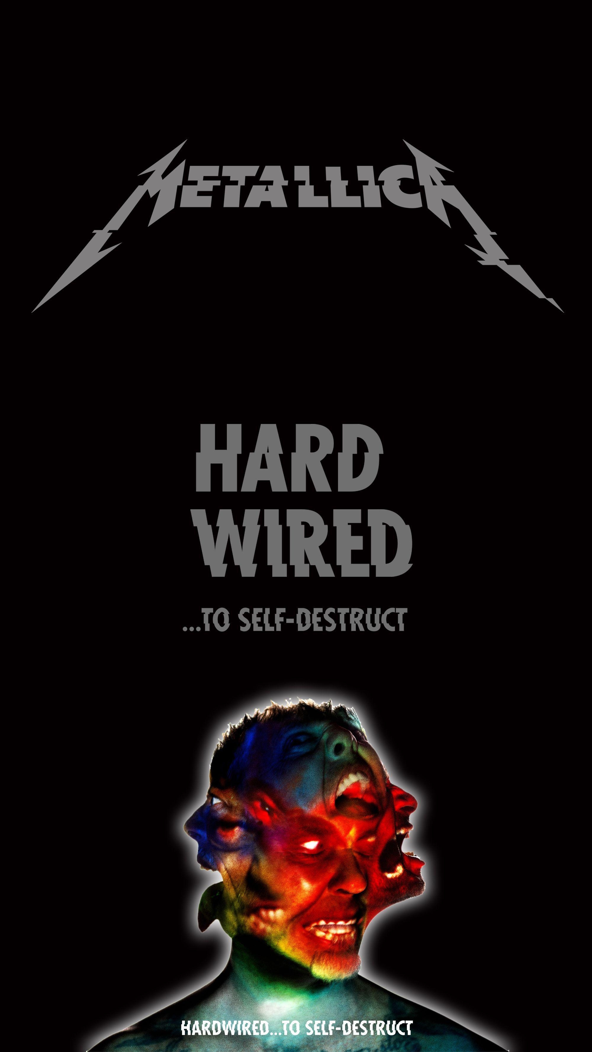 Metallica, Hardwired, Smartphone, Hintergrund, Musik, 2000x3560 HD Handy