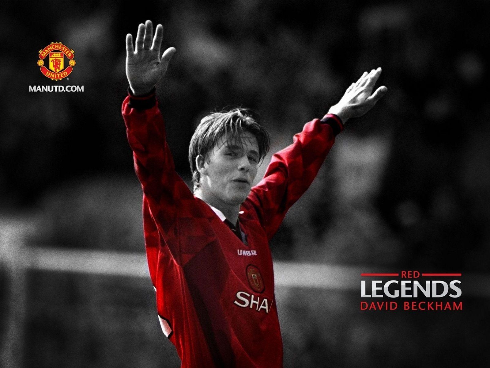 David Beckham, Manchester United, Fußball, Design, HD, 1600x1200 HD Desktop