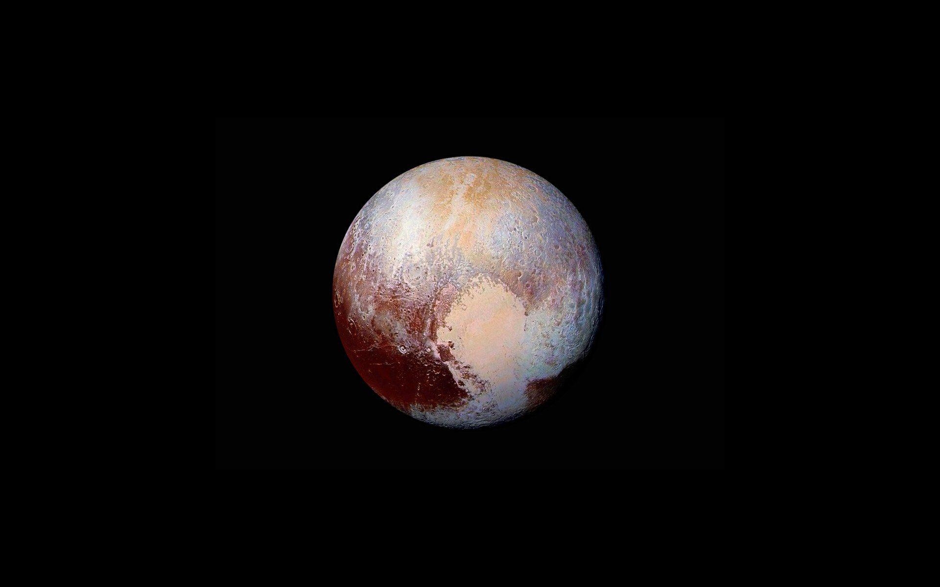 Pluto, Weltraum, falsche Farbe, Astronomie, 1920x1200 HD Desktop