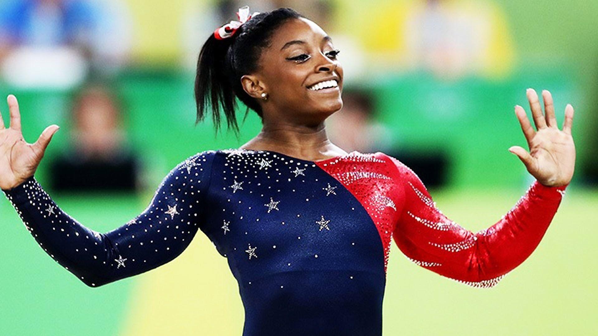 Simone Biles, Sport, wahre Meisterin, Biles Hintergrund, 1920x1080 Full HD Desktop