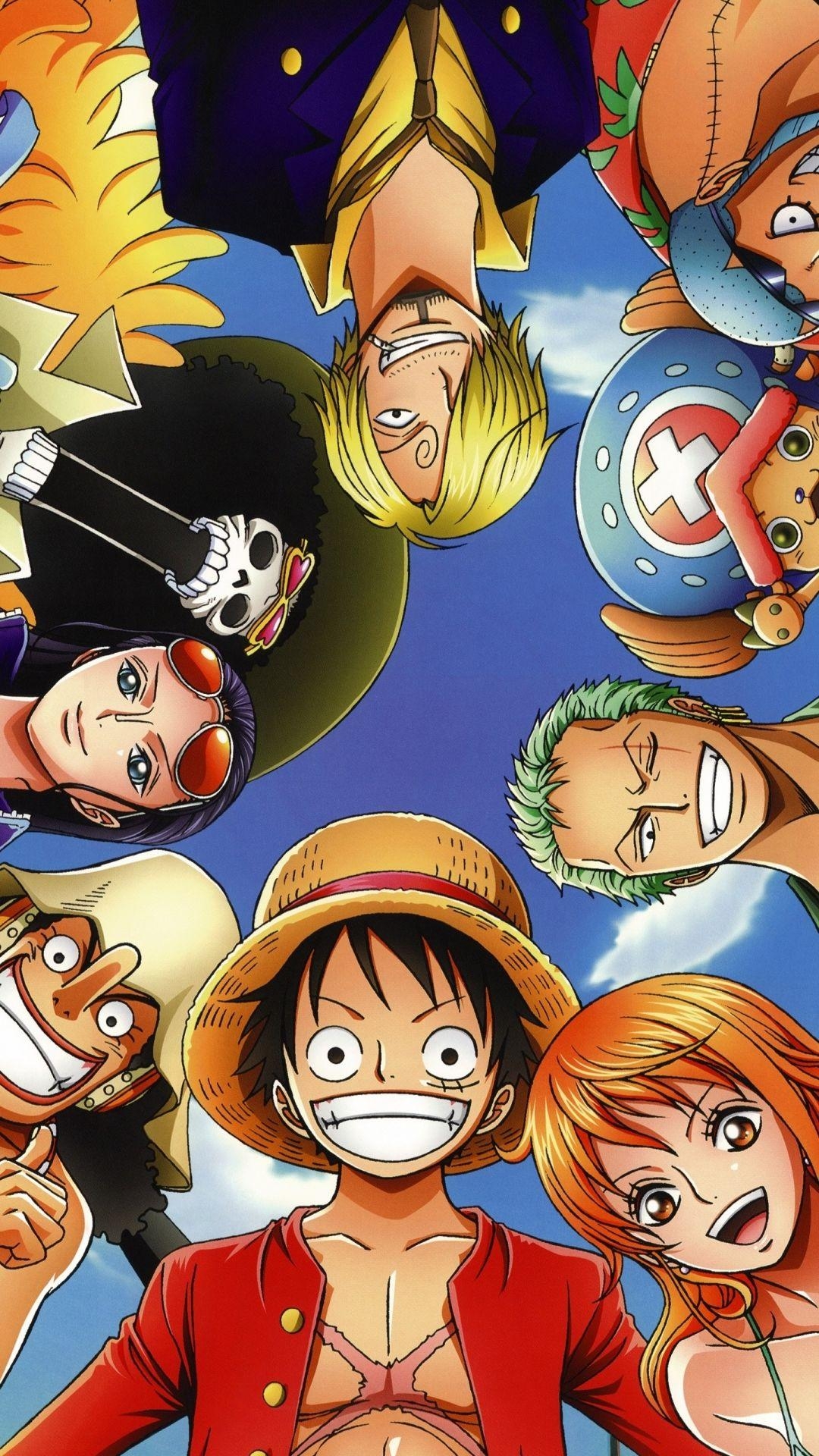 Anime, One Piece, Kunstwerk, Fernsehsendung, Serie, 1080x1920 Full HD Handy