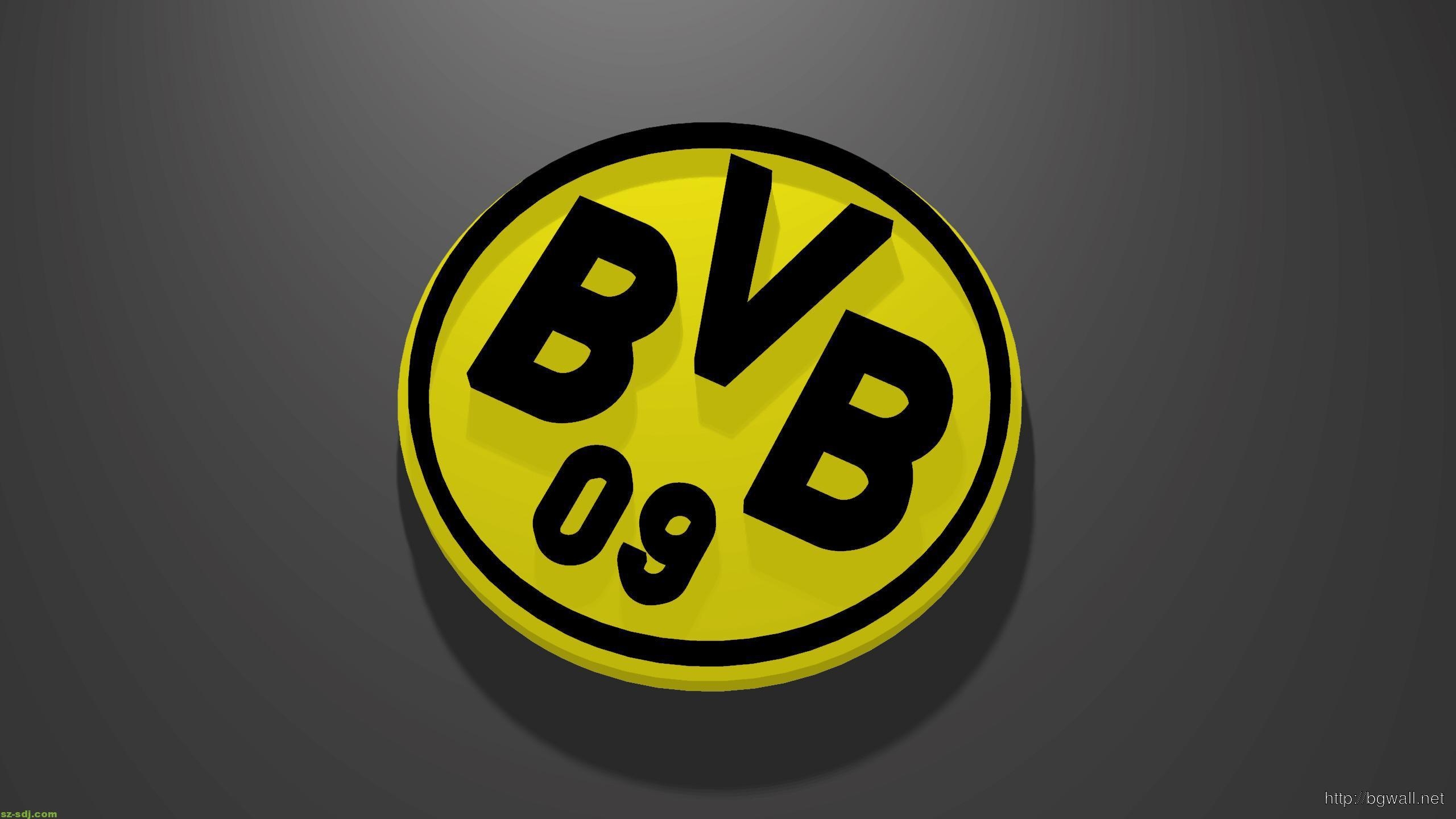 Borussia Dortmund, 3D-Grafik, Widescreen, Klubfarben, Atmosphärenbild, 2560x1440 HD Desktop