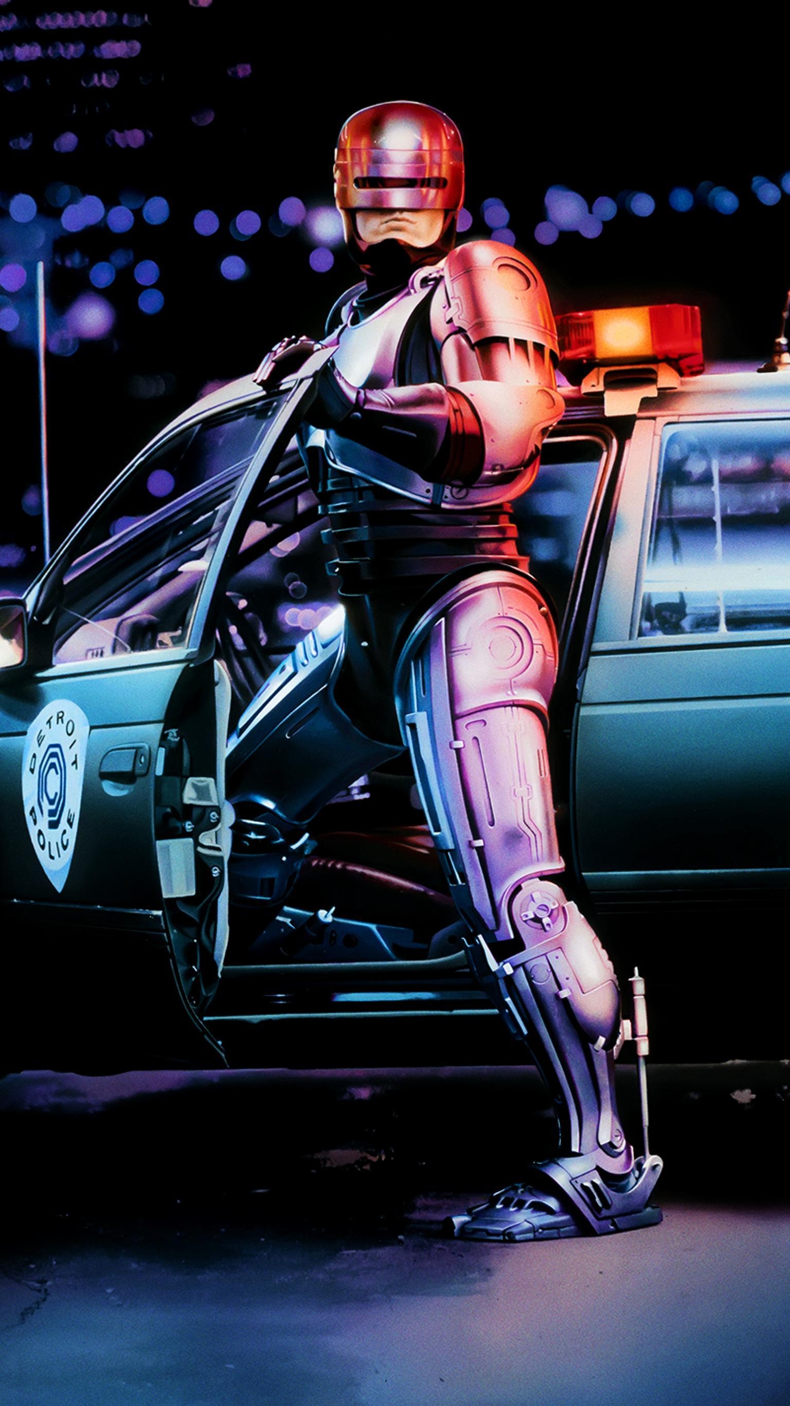 RoboCop 1987, Actionklassiker, Sci-Fi, Bild, Telefon, 1540x2740 HD Handy