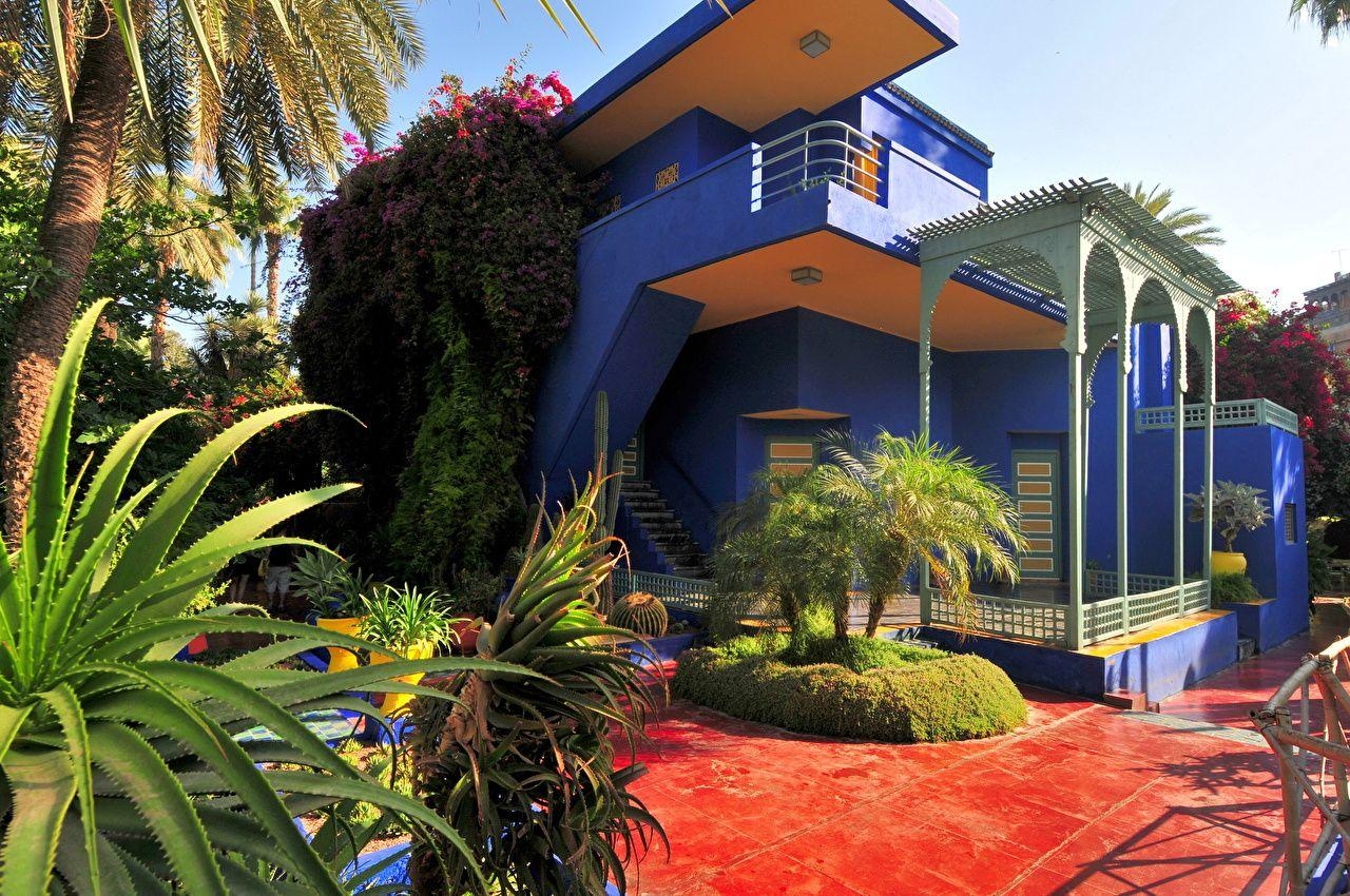 Marrakesch, Marokko, Jardin Majorelle, Desktop, Natur, 1280x850 HD Desktop