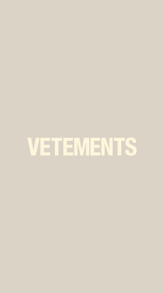 Vetements, internationales Label, Urban, Chic, Grafik, 680x1200 HD Handy