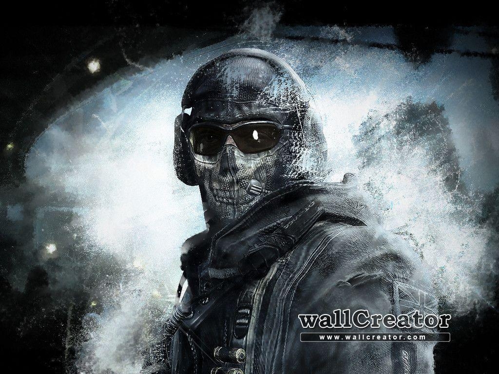 MW2 Geist, Videospiel, Krieger, Maske, Modern Warfare, 1030x770 HD Desktop