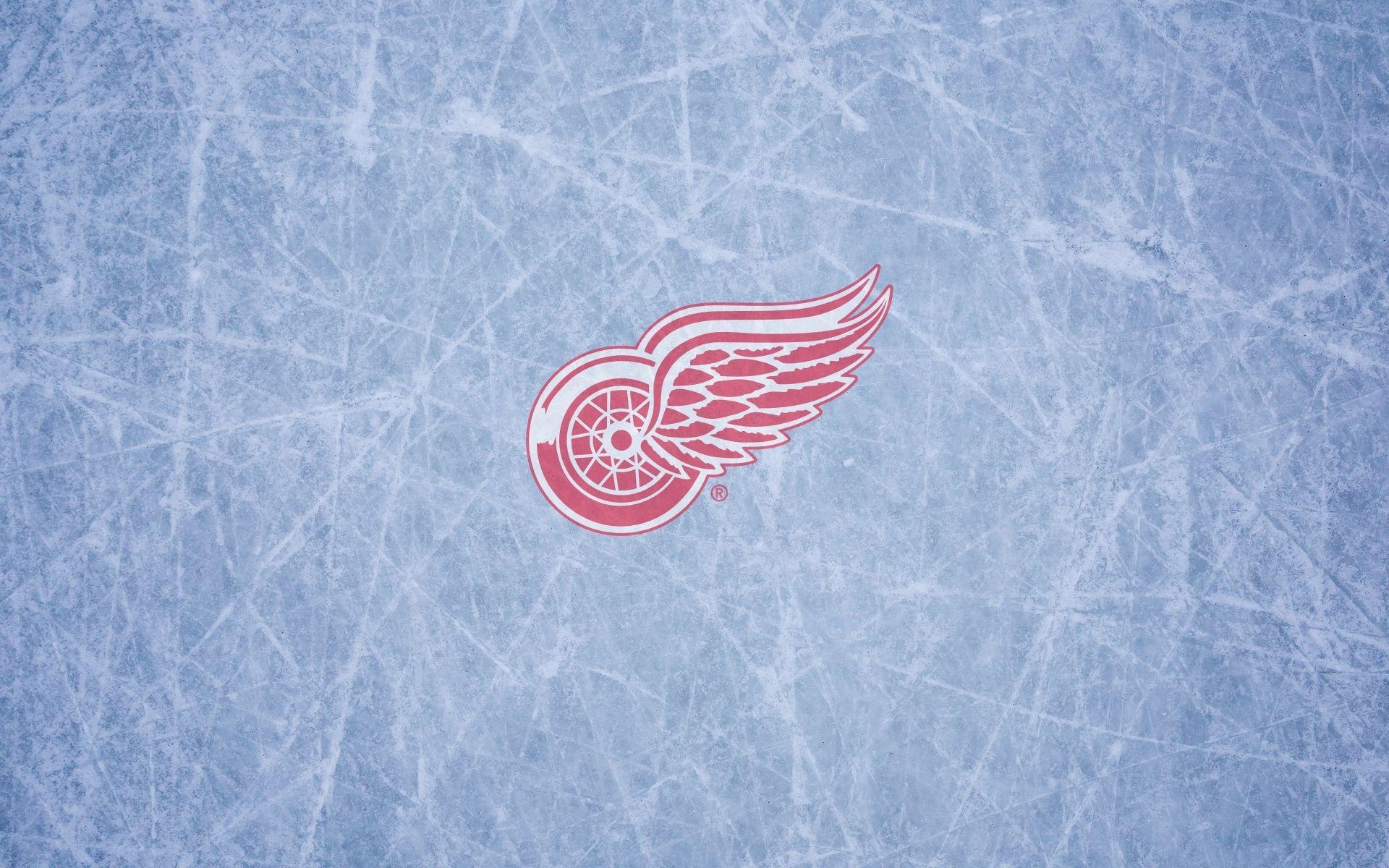 Detroit Red Wings, Logo, Eis, NHL, Eishockey, 1920x1200 HD Desktop