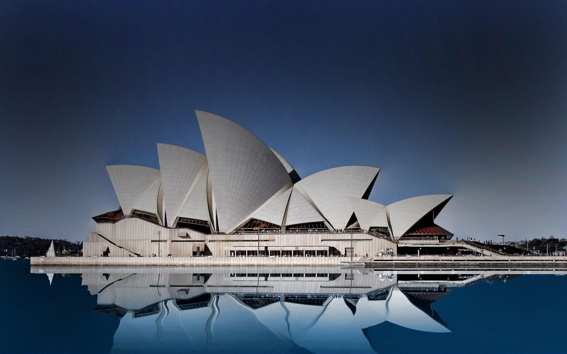 Sydney Opera House, Australien, Architektur, Nacht, Hafen, 1920x1200 HD Desktop