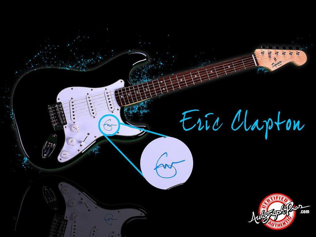 Eric Clapton, Autogramm, Gitarre, Musik, Hintergrund, 1030x770 HD Desktop