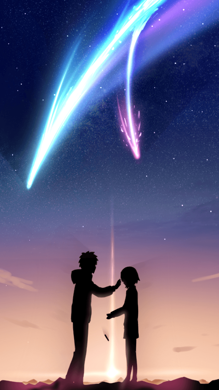 Anime, Your Name, Hintergrund, Kimi no Na Wa, Mitsuha, 750x1340 HD Handy