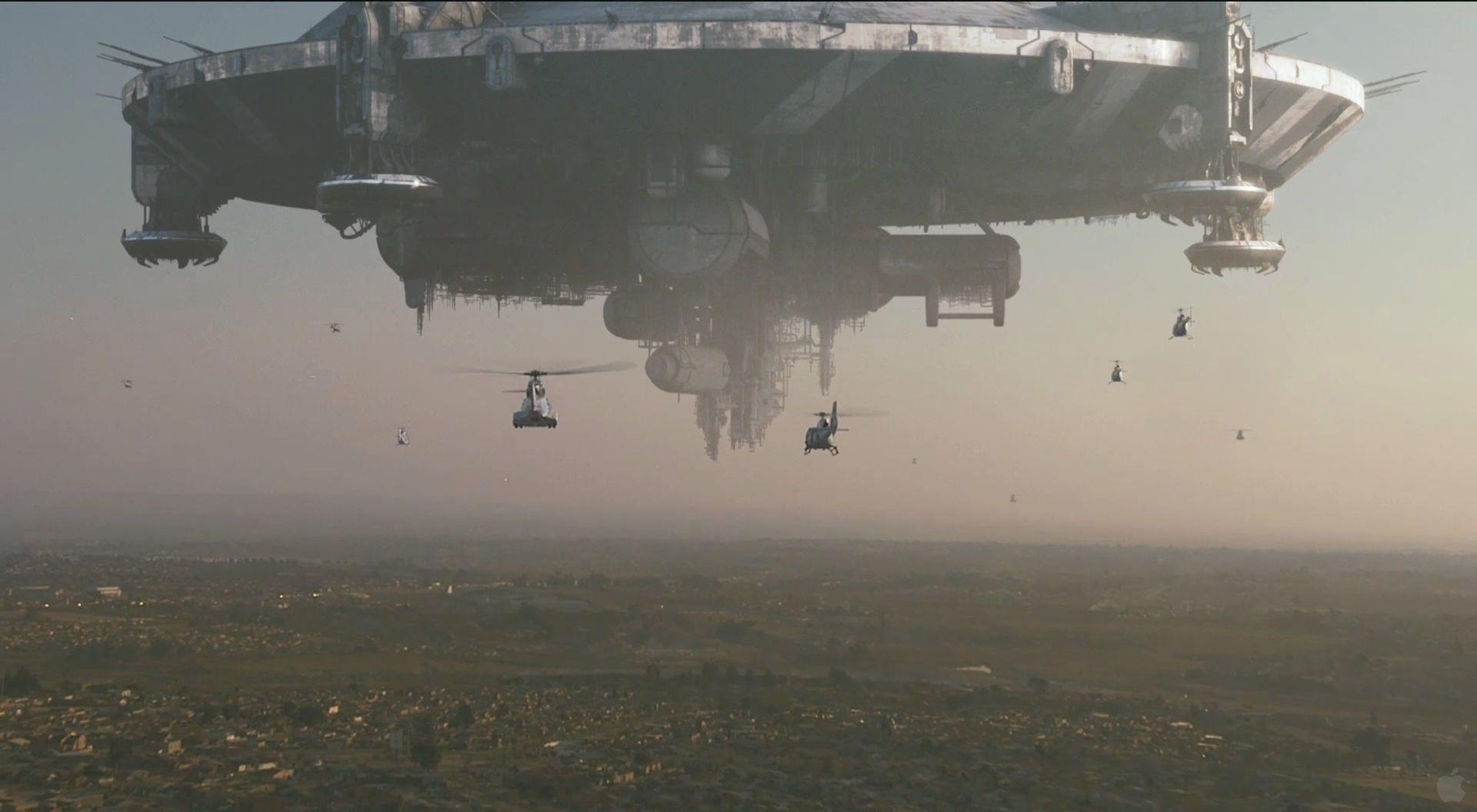 District 9 Aliens, Mutterschiffe, Waffen, 1920x1060 HD Desktop