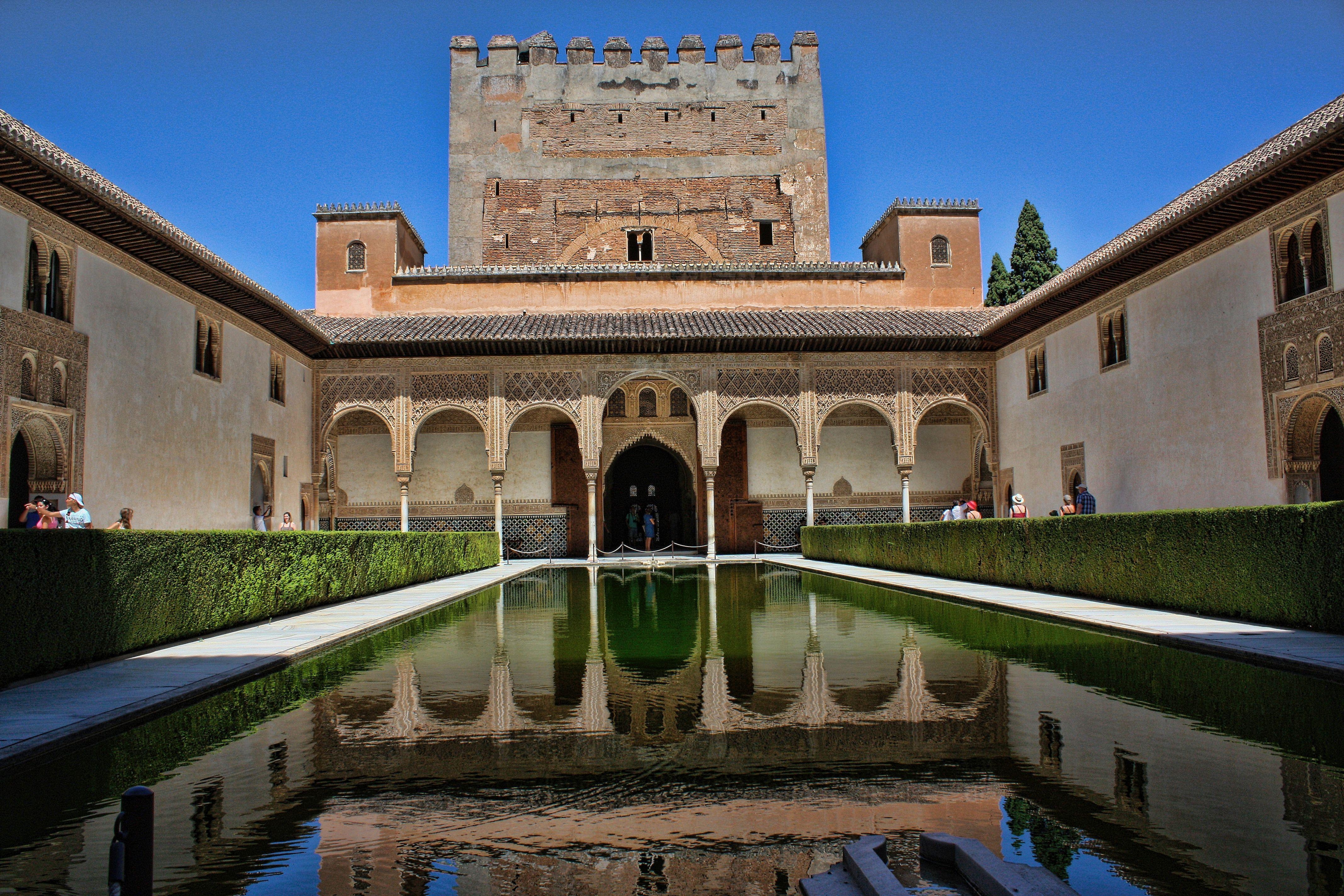 Alhambra, Granada, 4K, Ultra HD, Reisen, 4280x2850 4K Desktop