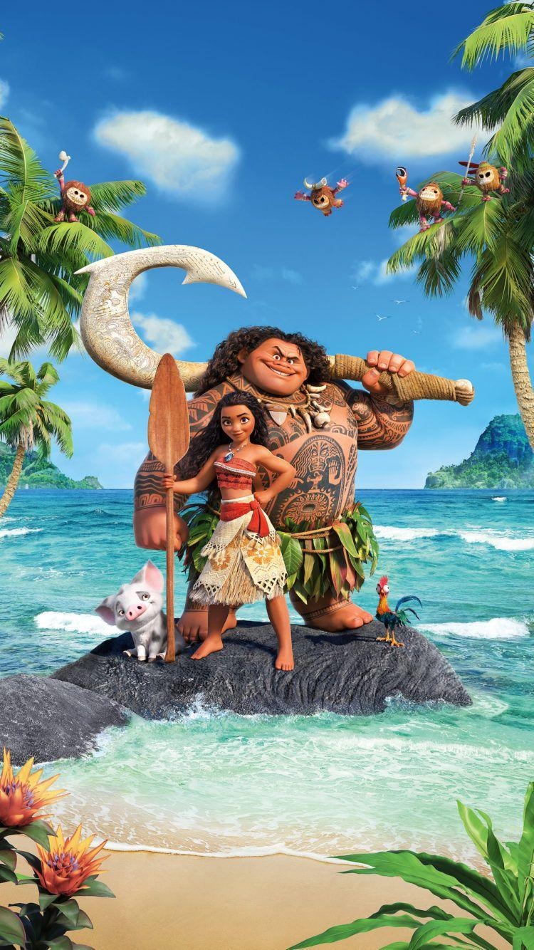 Moana Disney, Zuckerdekorationen, Animationsthema, Kuchenzubehör, Bastelidee, 750x1340 HD Handy