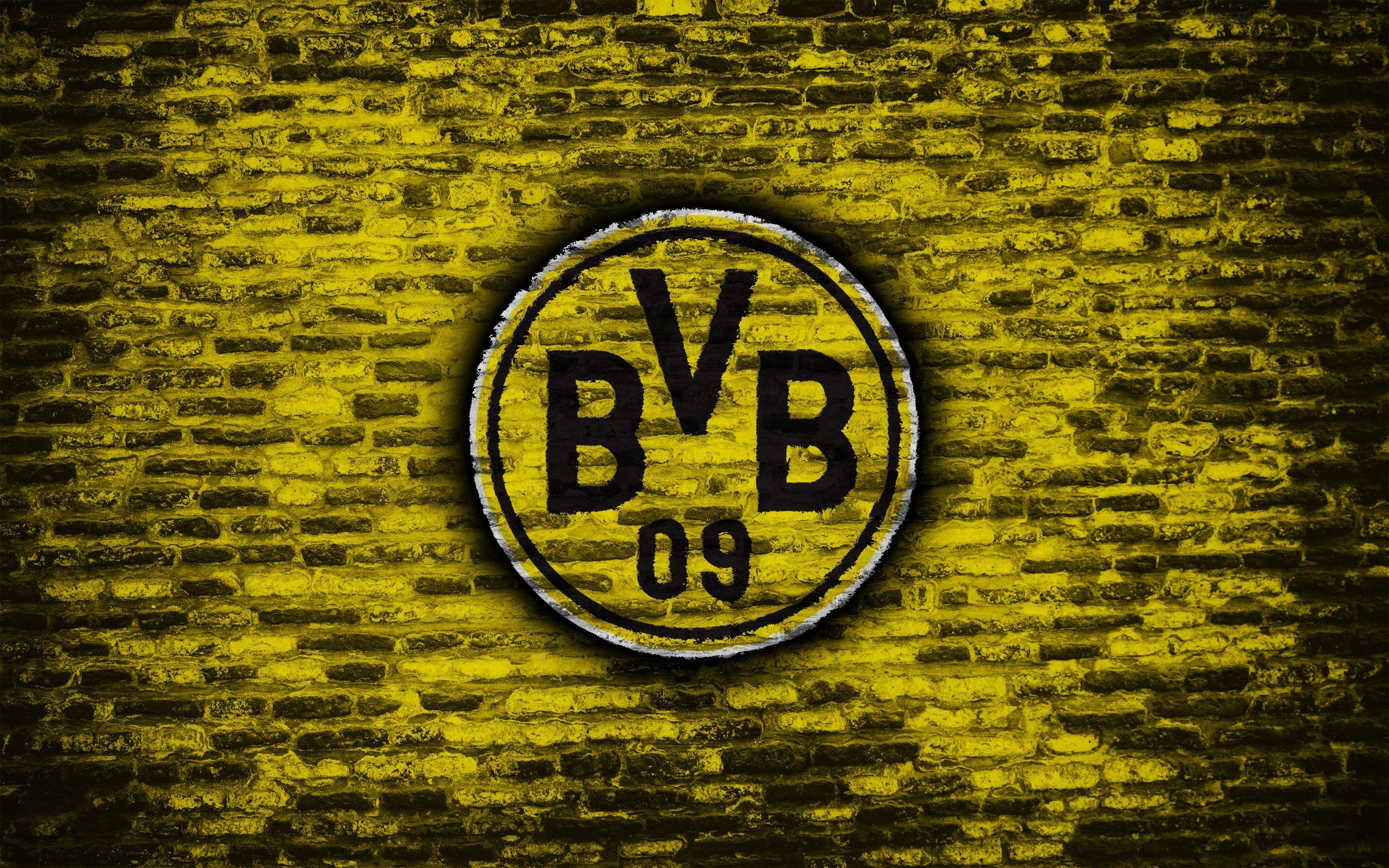 Borussia Dortmund, Logo, Symbol, Dortmund, BVB, 2880x1800 HD Desktop