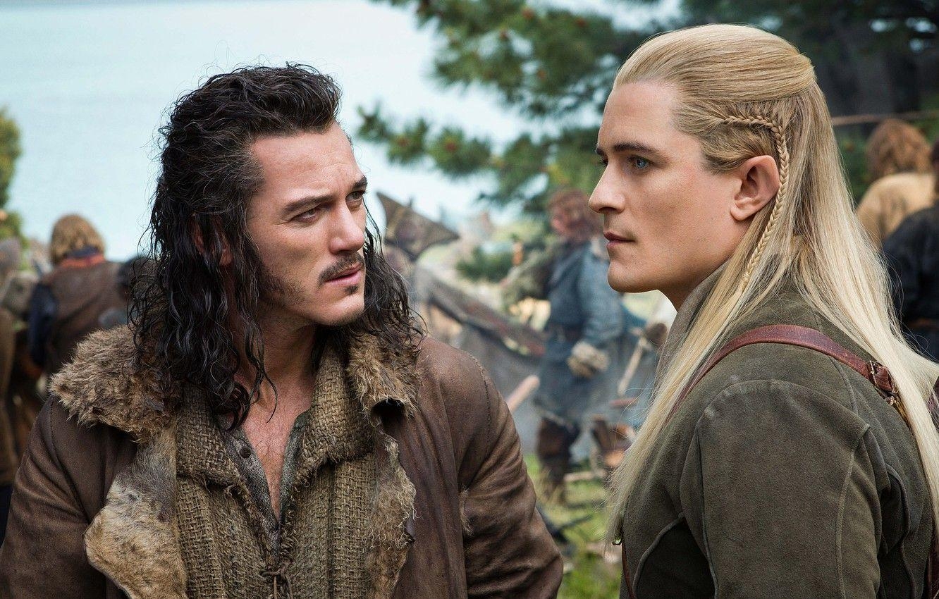 Legolas, Fantasy, Natur, Himmel, Orlando Bloom, 1340x850 HD Desktop