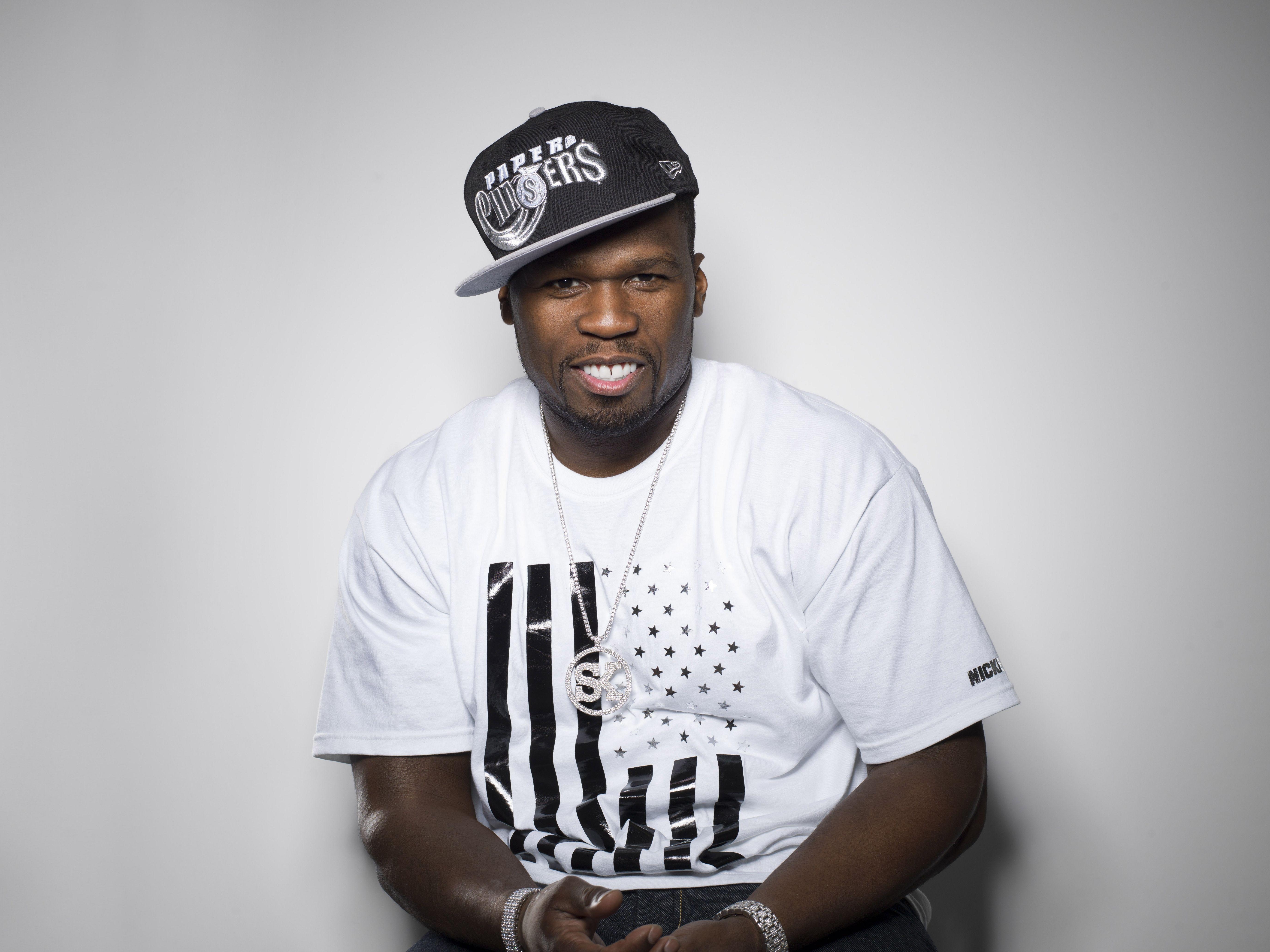 50 Cent, Rapper, 16x4125, Hintergrund, Musik, 5500x4130 4K Desktop