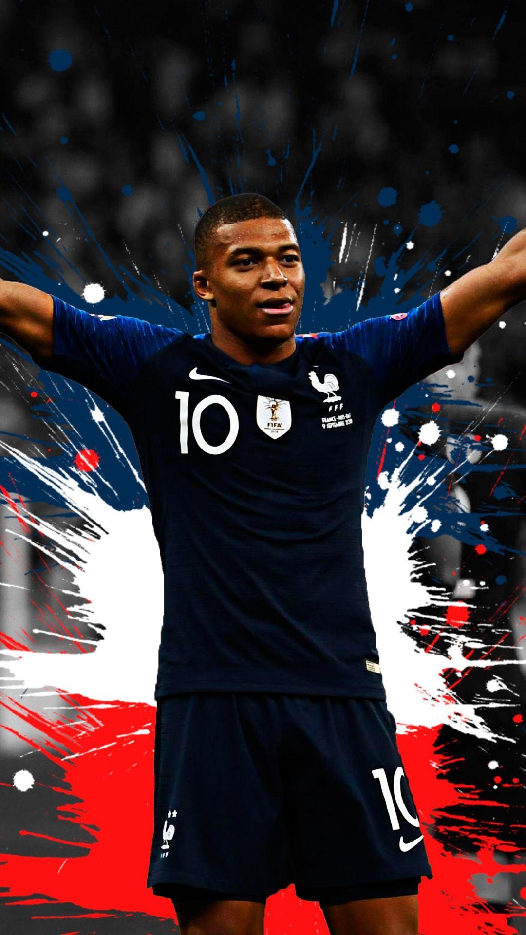 Sport, Kylian Mbappé, Wallpaper, Fußball, HD, 1080x1920 Full HD Handy