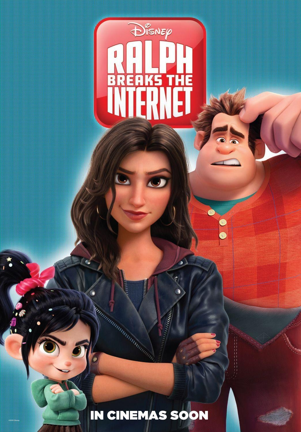 Ralph Reichts 2, Breaks the Internet, Gadot, Charaktere, Zeichentrick, 1050x1500 HD Handy