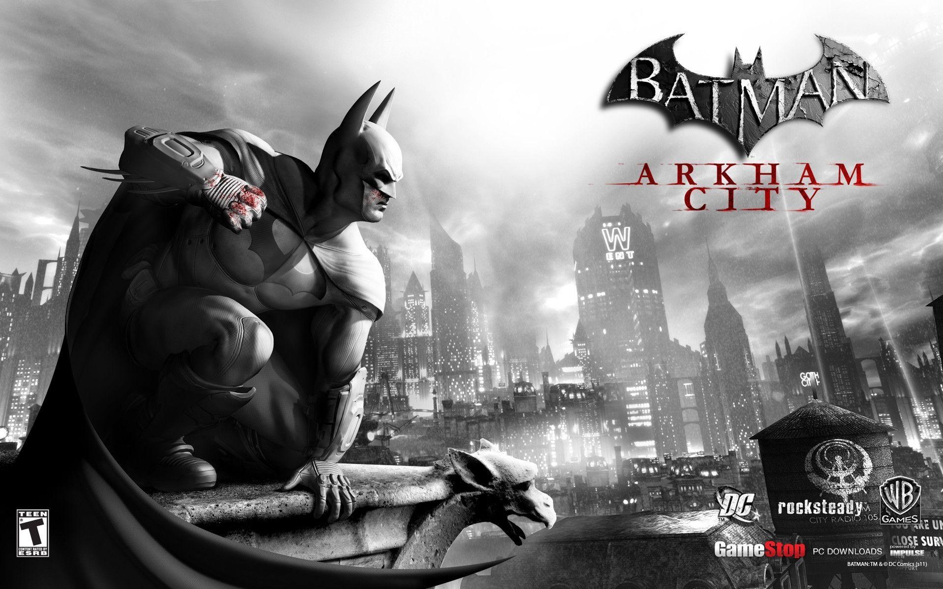 Batman Arkham City, HD, Gaming, Hintergrund, Adventure, 1920x1200 HD Desktop