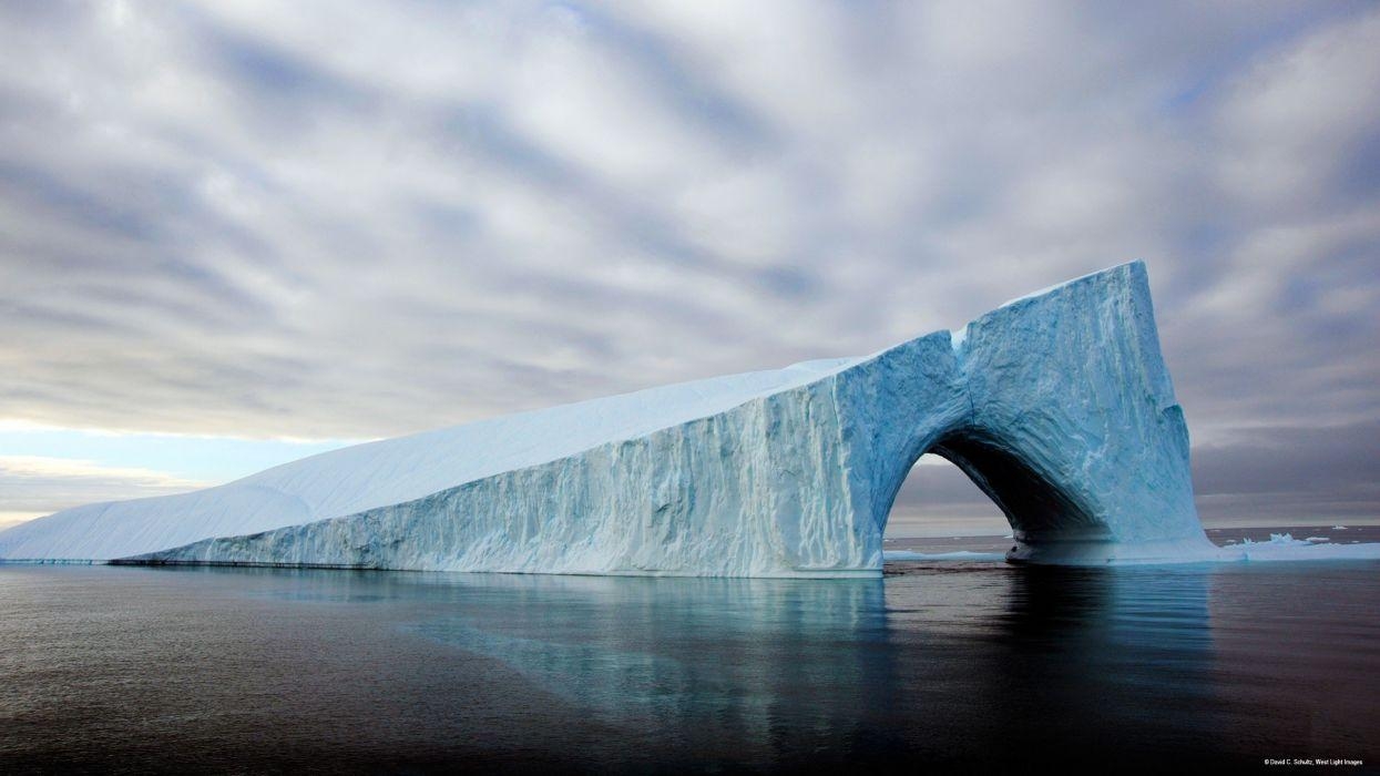 Klares Wasser, Grönland, Ozean, Natur, Eislandschaft, 1250x700 HD Desktop