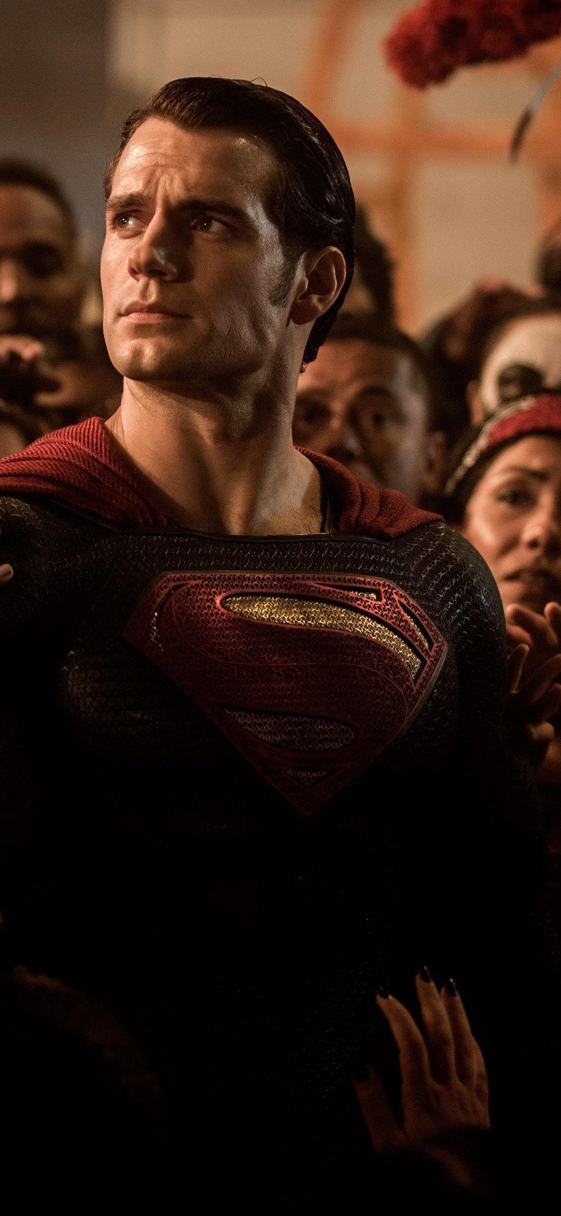 Henry Cavill, Batman vs Superman, iPhone, HD, Bild, 1130x2440 HD Handy