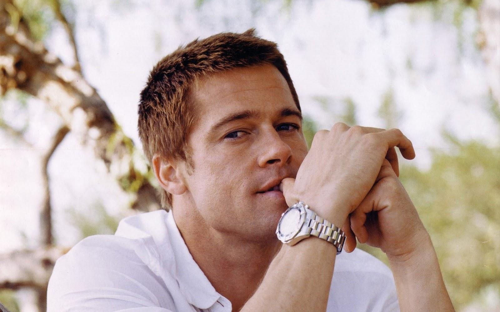 Brad Pitt, Großes Bild, Wallpaper, Schauspieler, Hollywood, 1600x1000 HD Desktop