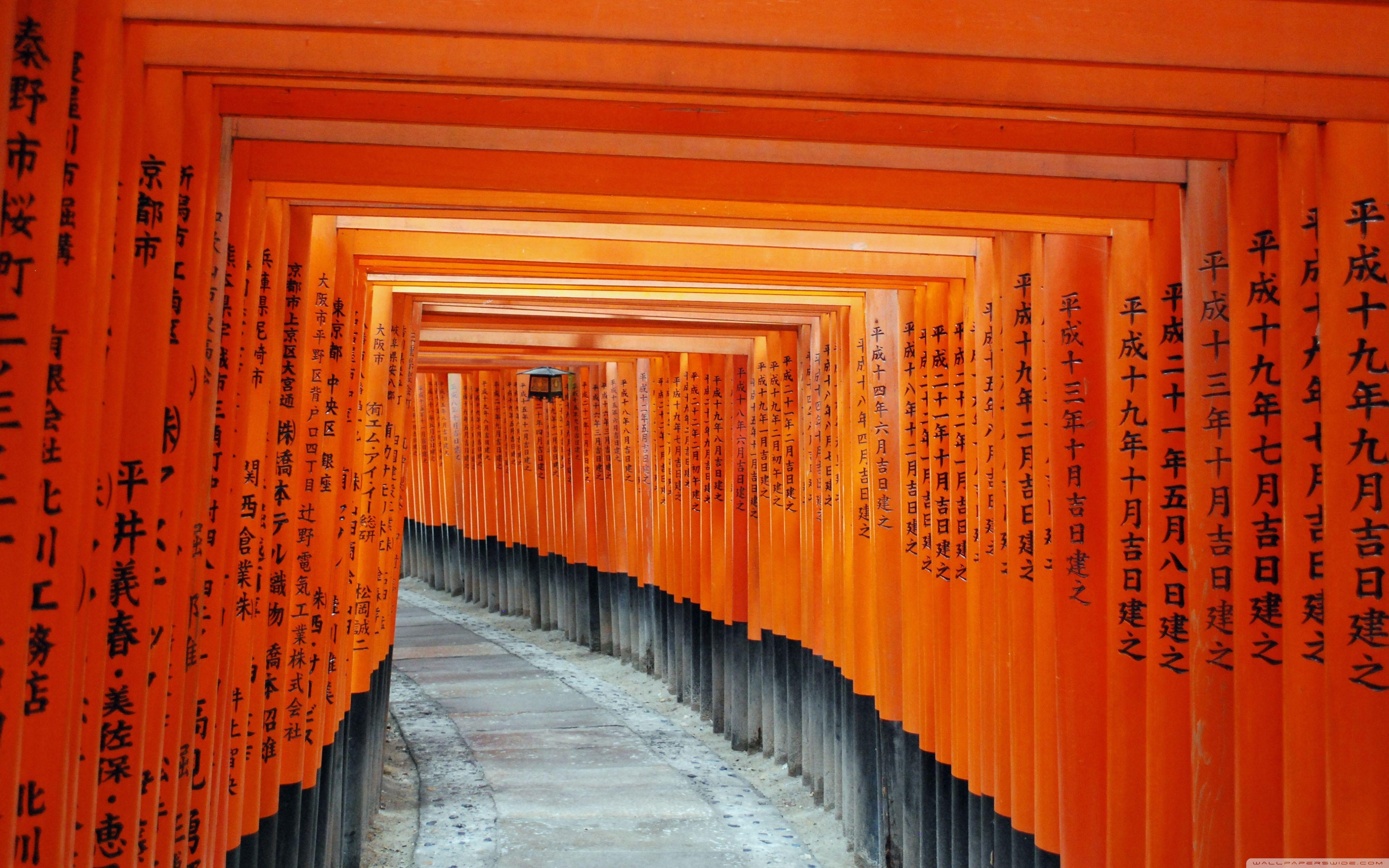 Fushimi Inari Taisha, Kyoto, Japan, 4K, HD, 3840x2400 4K Desktop