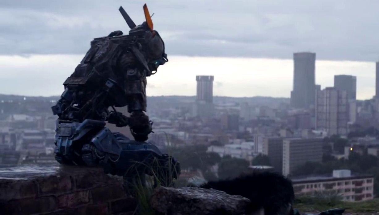 Chappie, Hintergrund, Film, Sci-Fi, Roboter, 1230x700 HD Desktop