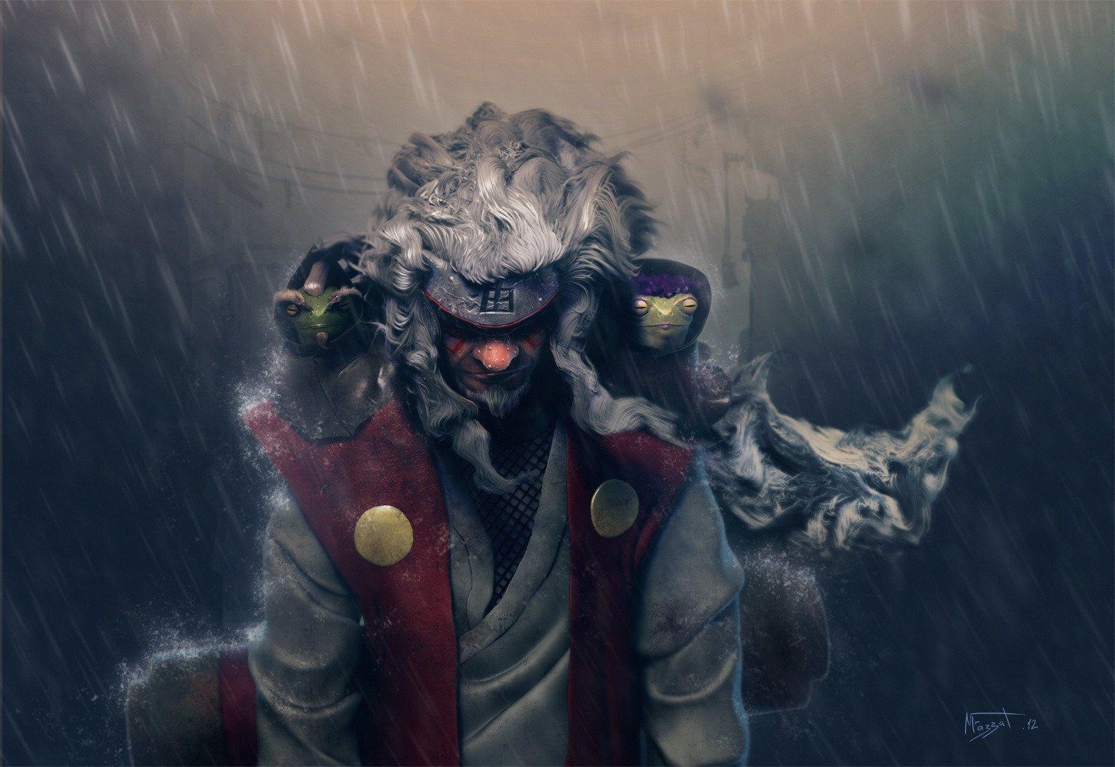 Jiraiya, Naruto, Anime, HD, Hintergrund, 1600x1110 HD Desktop