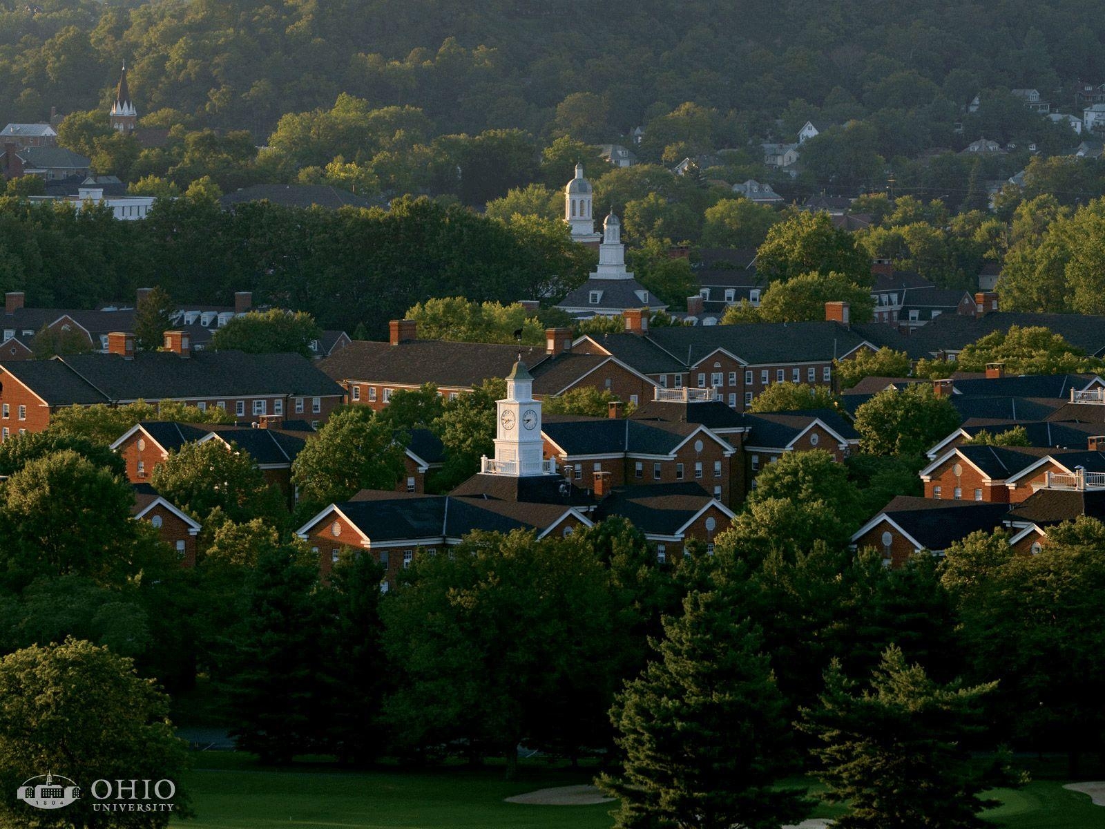 Ohio Universität, Hintergrund, Campus Bild, 1600x1200 HD Desktop