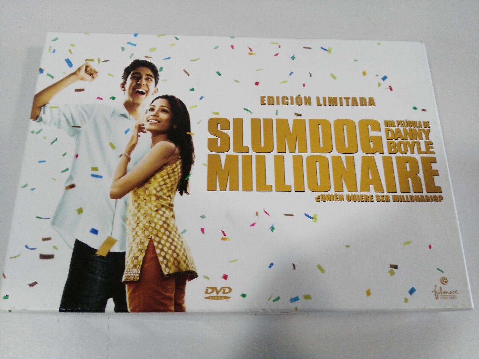 Slumdog Millionär, Danny Boyle, DVD, Buch, Postkarten, 1600x1200 HD Desktop