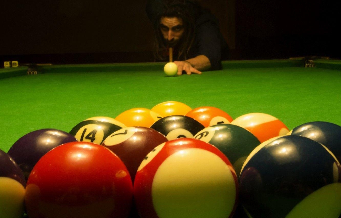 Snooker Billard, Farbige Kugeln, Bild, Sport, Tisch, 1340x850 HD Desktop