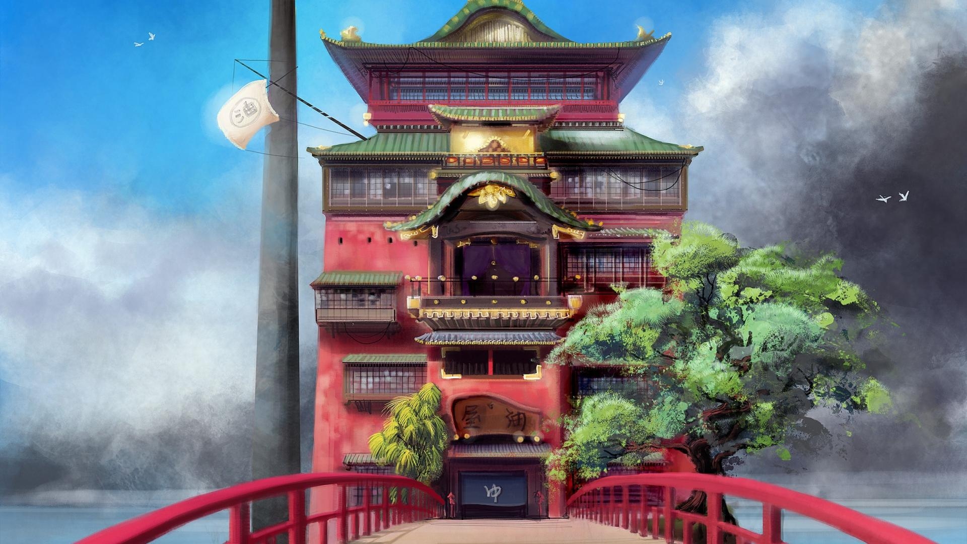 Ben, Hayao Miyazaki, Japan, Chihiro, Spirited Away, 1920x1080 Full HD Desktop